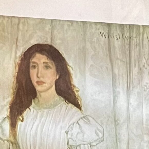 Antique Framed Symphony in White, No. 1: The White Girl by James McNeil Whistler - Picture 9 of 15